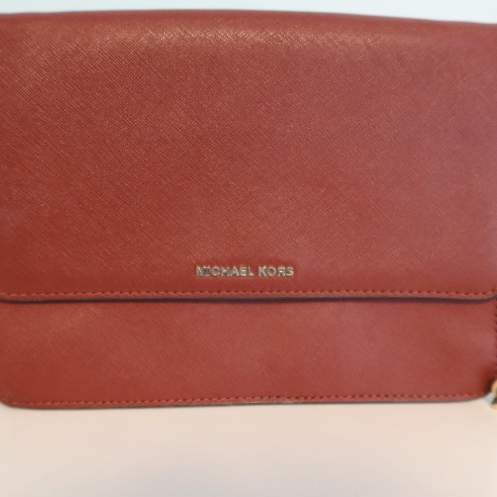Michael Michael Kors Daniela Large Crossbody Red/… - image 2